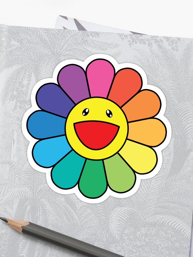 Takashi Murakami Bonne Fleur Sticker