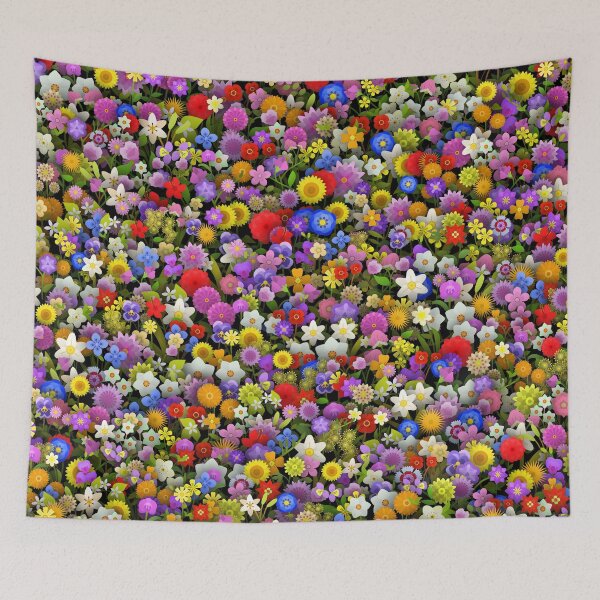 Item preview, Flower meadow designed and sold by dima-v.