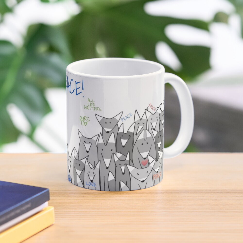 Happy Birthday! Peace! Mug