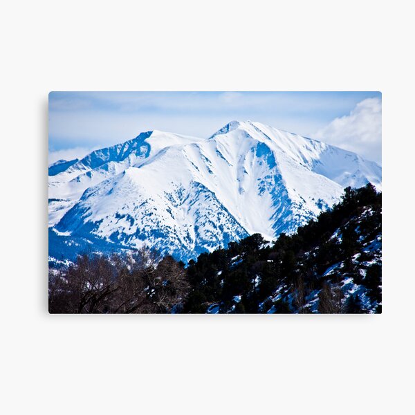 Face of Mt. Sopris Canvas Print