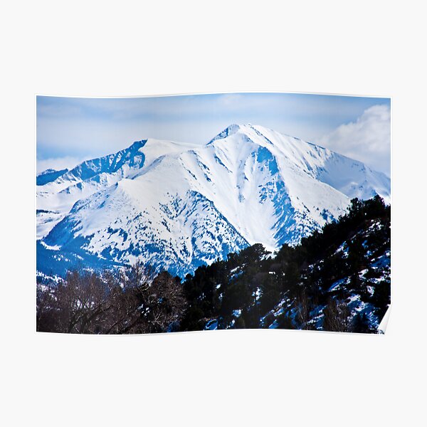 Face of Mt. Sopris Poster