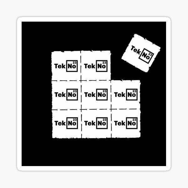 Item preview, 23FA034 - Tekno 23 blotter designed and sold by tekno23.