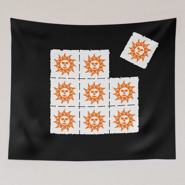 Item preview, 23FA035 - Tekno 23 blotter orange sun designed and sold by tekno23.