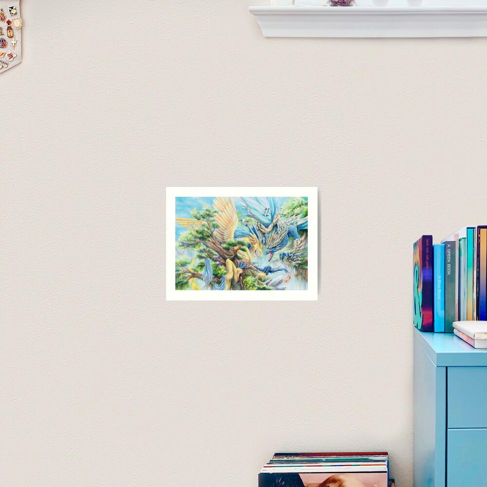 Till Flames Go Out Art Print
