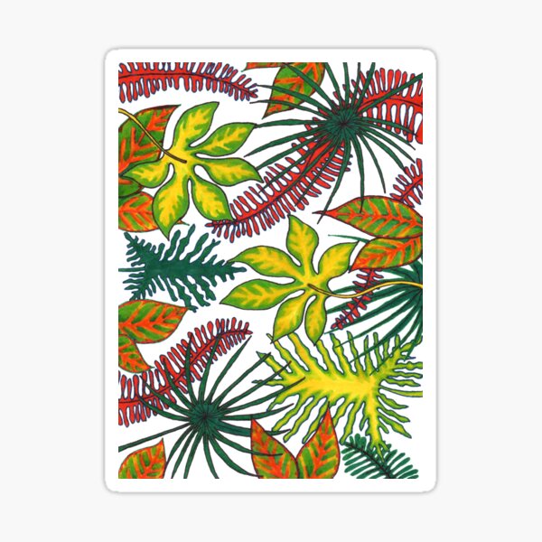 Florida Flora Sticker