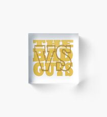 Vs the Bad Guys Logo Acrylic Block