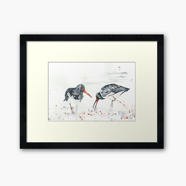 Item preview, Oyster catchers designed and sold by Corinne Matus A Splash of Colour.