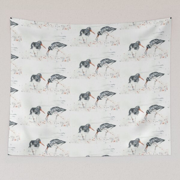 Item preview, Oyster catchers designed and sold by Corinne Matus A Splash of Colour.