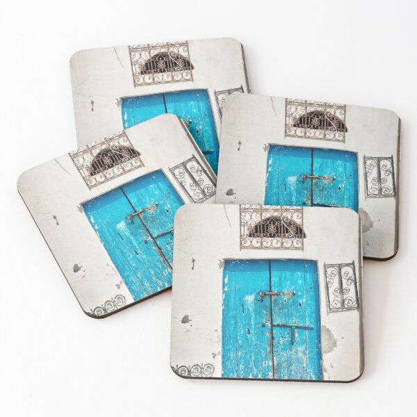 Item preview, White and Blue door, Djerba Tunisia designed and sold by Delphimages Art.