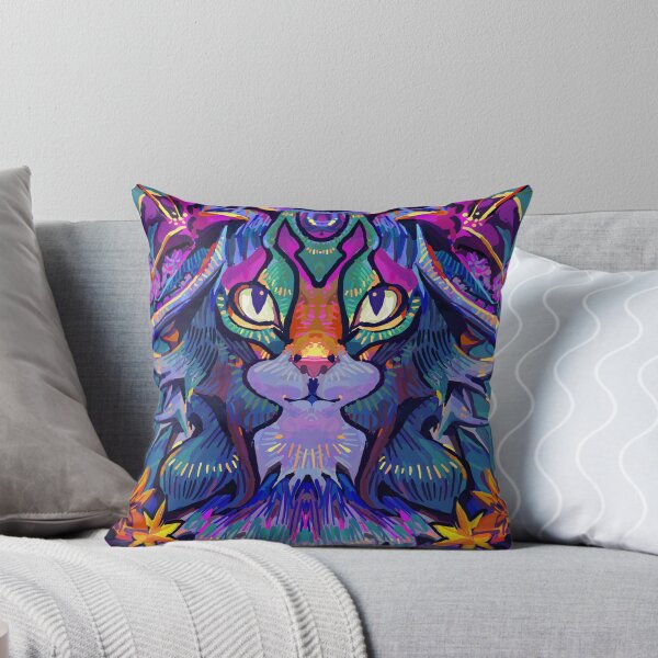 Item preview, Psychadelic Trippy Cat designed and sold by banditjoj.