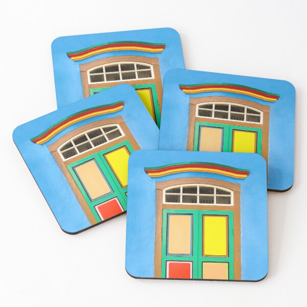 Item preview, Singapore blue window designed and sold by Delphimages Art.