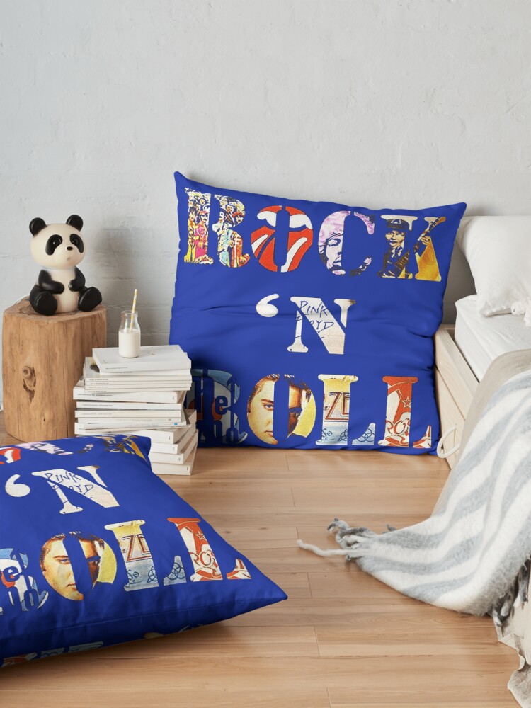 Alternate view of Rock & Roll Floor Pillow