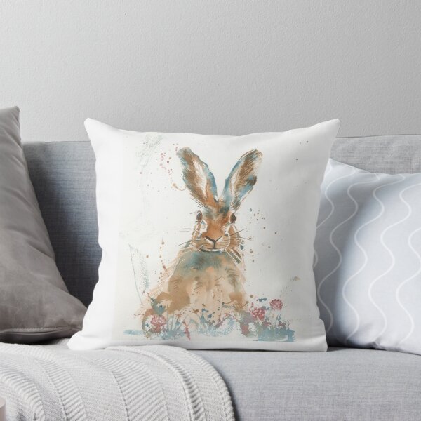 Item preview, Startled hare designed and sold by Corinne Matus A Splash of Colour.