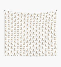 Erschrockener Hase Wandbehang