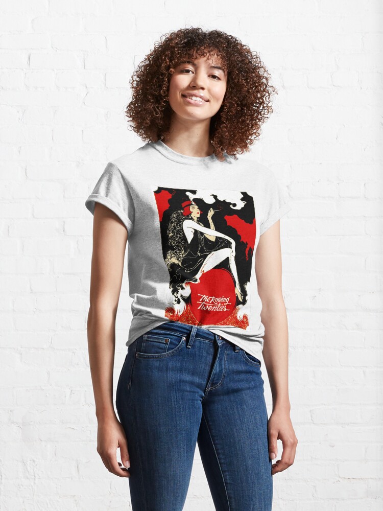 short shirt with flapper