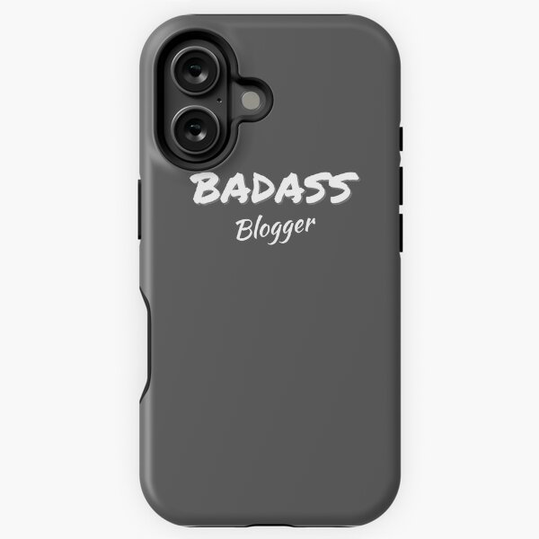 Vista previa del artículo con la obra «Badass Blogger», diseñado y vendido por tispy.