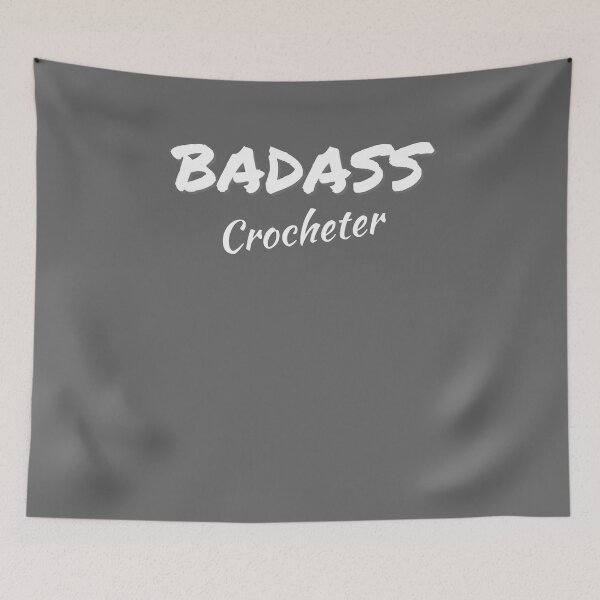 Item preview, Badass Crocheter designed and sold by tispy.