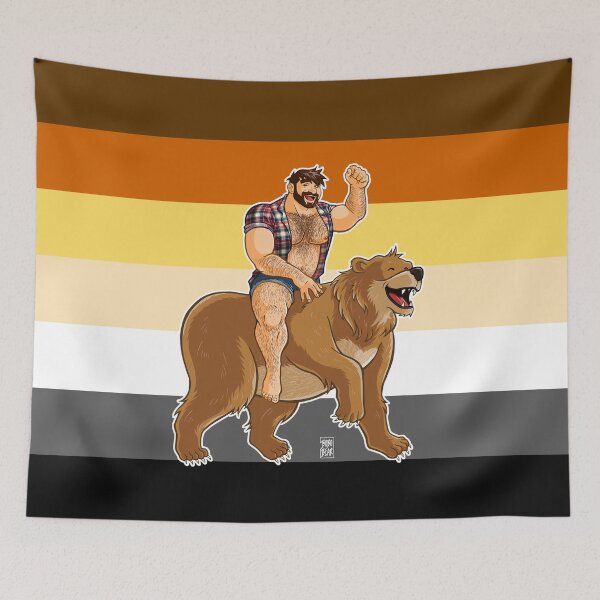 Item preview, ADAM LIKE TO RIDE BEARS - BEAR PRIDE designed and sold by bobobear.