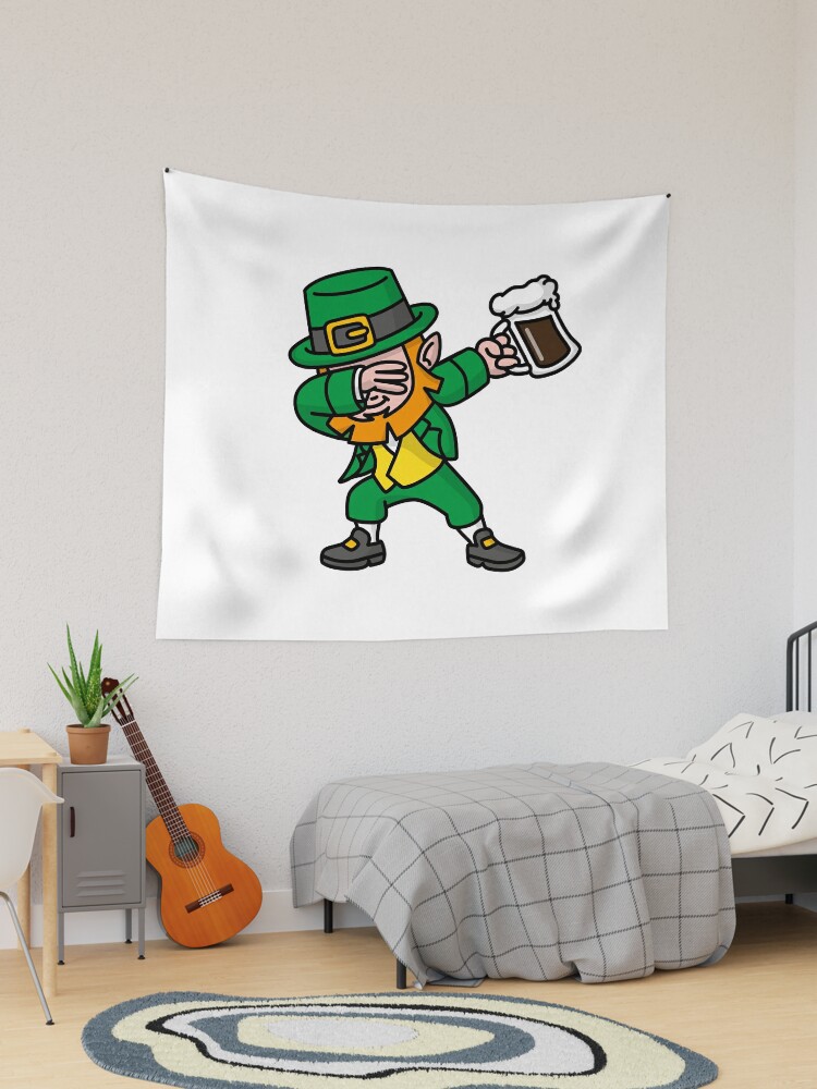 Dab dabbing leprechaun St. Patrick's day Poster for Sale by LaundryFactory