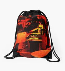 Red universe. Drawstring Bag