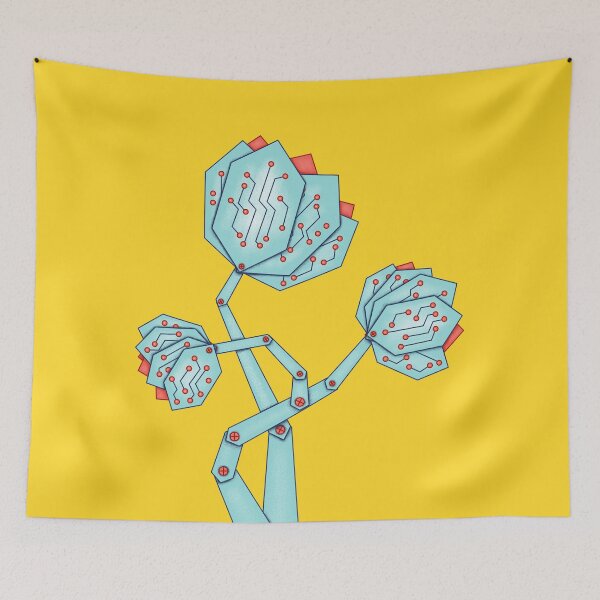 Item preview, Electronic Flowers With Circuit Board Petals designed and sold by Boriana Giormova.
