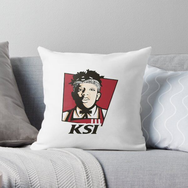 Ksi Pillows Cushions Redbubble - kfc ksi roblox