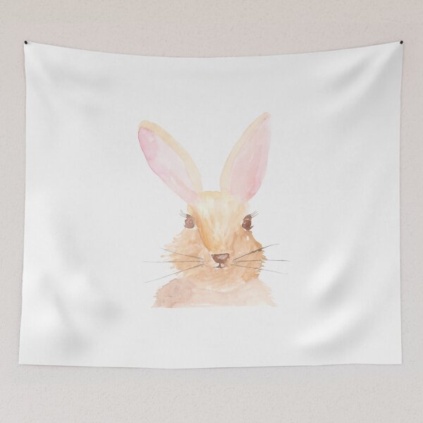 Item preview, Watercolor Bunny Rabbit - Taye designed and sold by Harpley Design Studio.