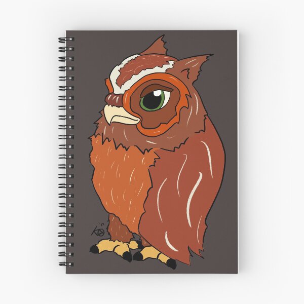 Aperçu de l'œuvre Screech Owl créée et vendue par Ratkey Designs .