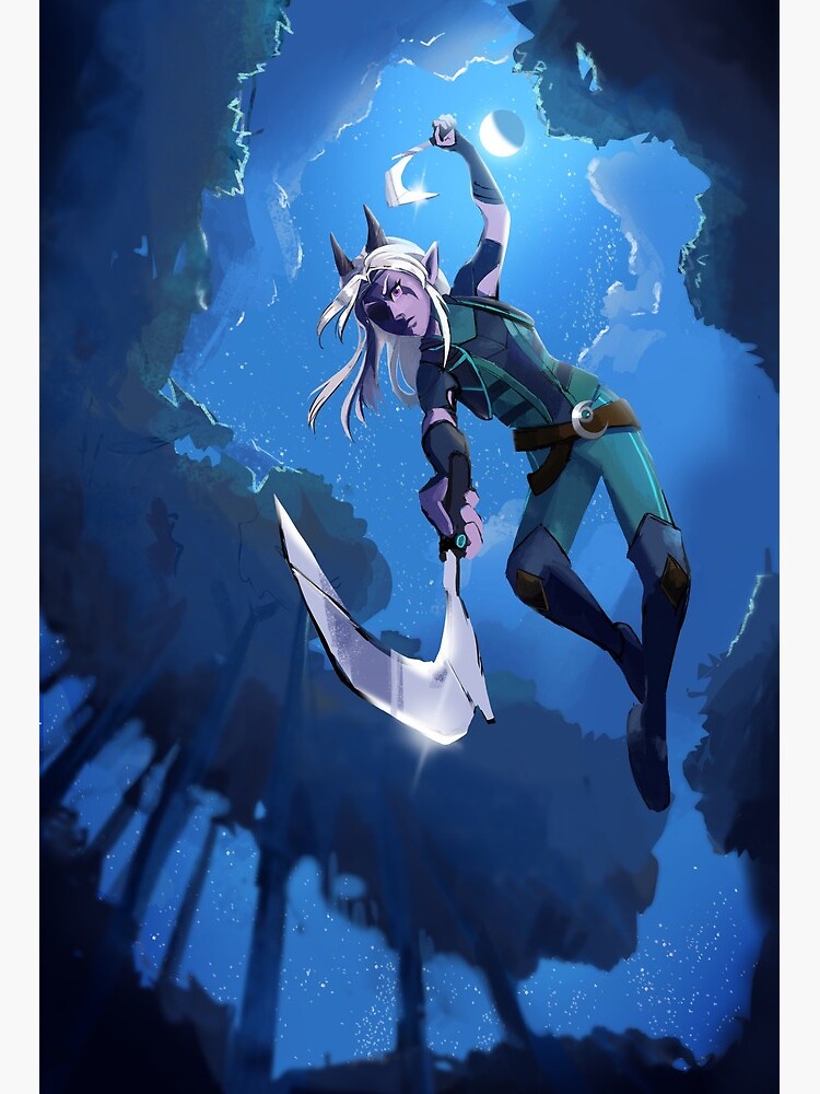 Rayla The Dragon Prince Art Note that you will still see this person s ...