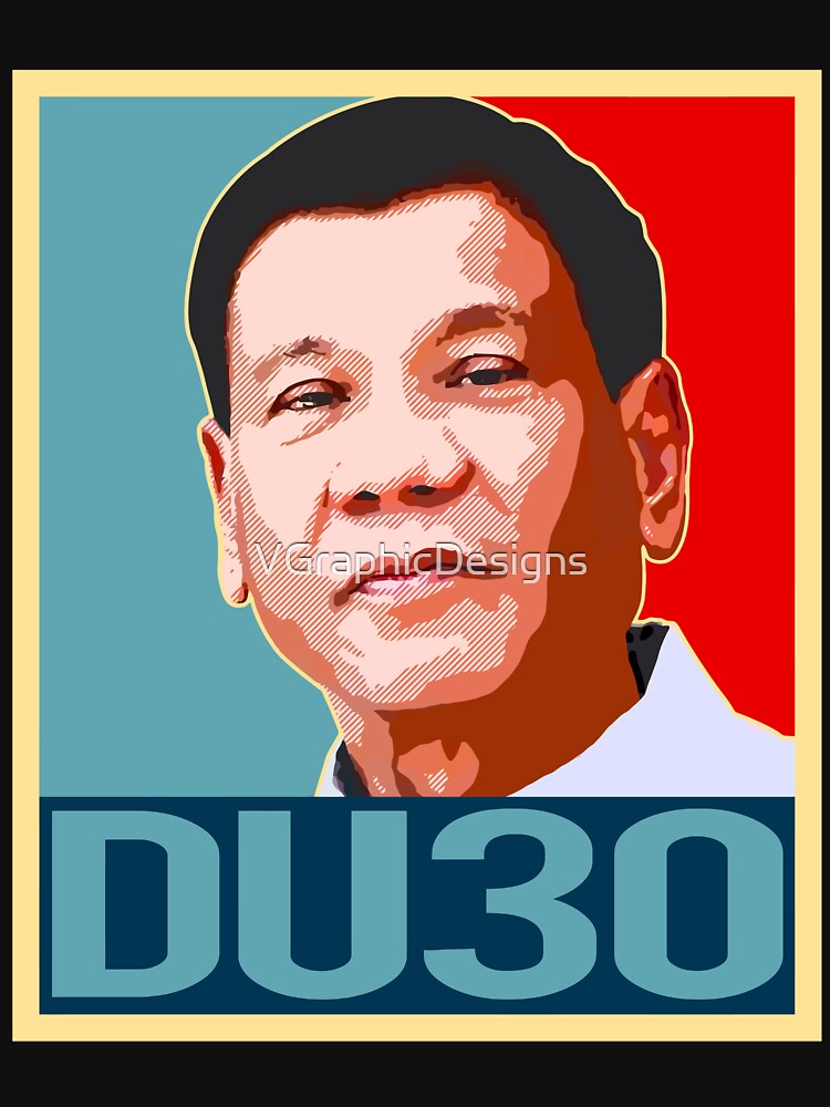 duterte logo t shirt design