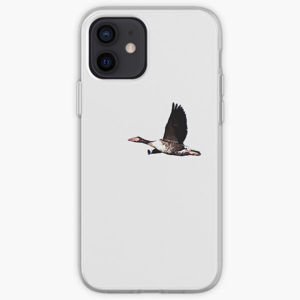 Mother Goose flying freely v1 iPhone Soft Case