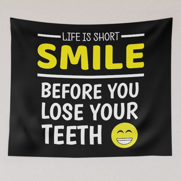 Item preview, Funny Smile Humor - Smile Jokes - Quotes And Sayings designed and sold by WIZECROW.