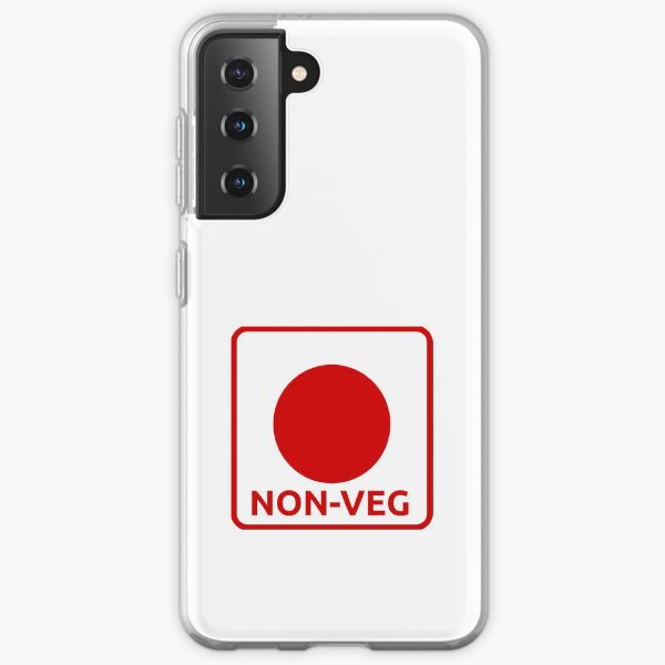 NON veg icon Samsung Galaxy Soft Case