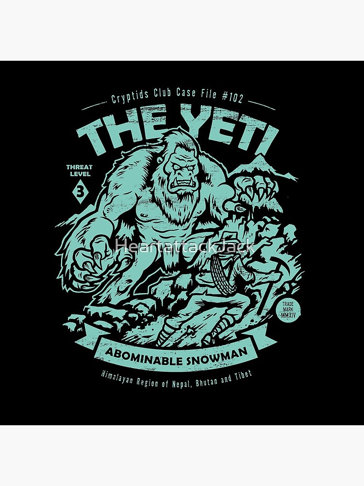 The Yeti - Cryptids club Case file #102 by HeartattackJack