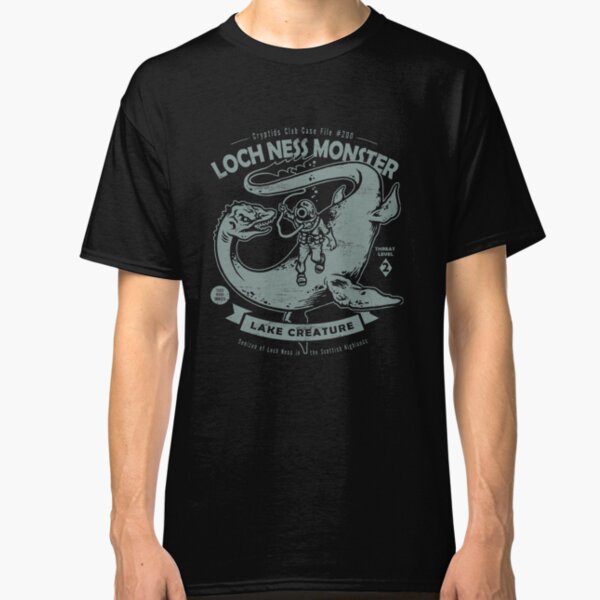Lochness Monster - Cryptids Club Case file #200 Classic T-Shirt