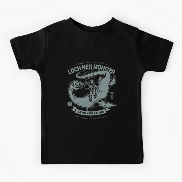 Lochness Monster - Cryptids Club Case file #200 Kids T-Shirt