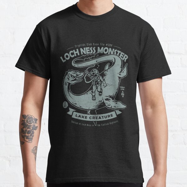 Lochness Monster - Cryptids Club Case file #200 Classic T-Shirt