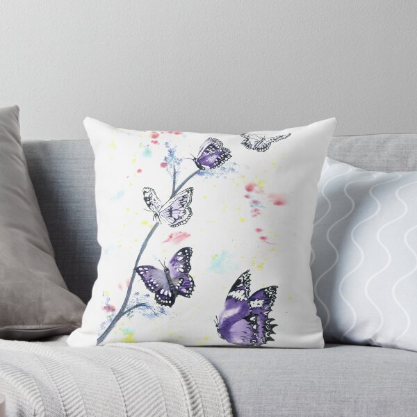 Item preview, Purple Butterflies designed and sold by Corinne Matus A Splash of Colour.