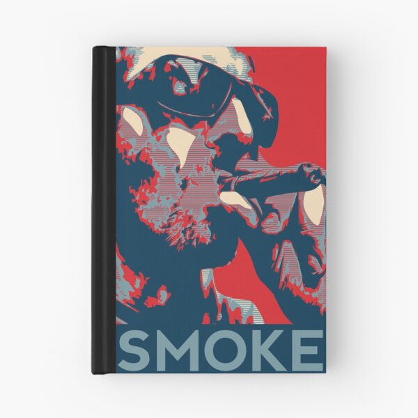 Item preview, Smoke - Guy with cigar obama style poster graphic designed and sold by VintageX Design by NDub.