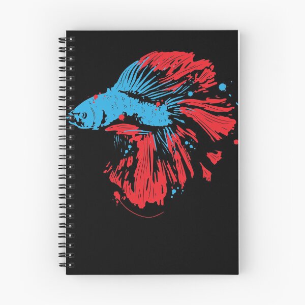 Artikelvorschau, Betta Splendens Graffiti Siamesischer Kampffisch entworfen und verkauft von BornDesign.