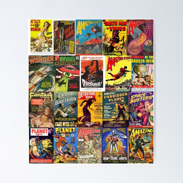 Item preview, Old timey pulps designed and sold by vouivra.