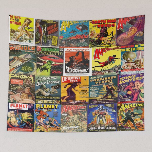 Item preview, Old timey pulps designed and sold by vouivra.