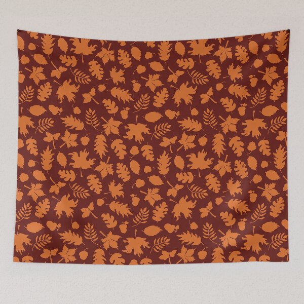 Item preview, Orange Oak Pattern designed and sold by Sandra Hutter.