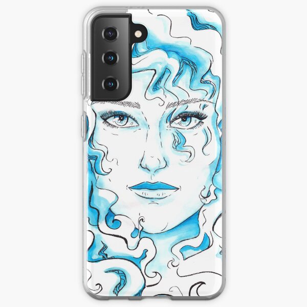 Blue Eyed Girl Samsung Galaxy Soft Case