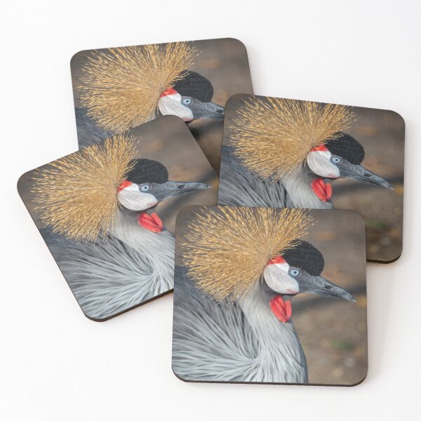 Item preview, Grey crowned crane designed and sold by Delphimages Art.