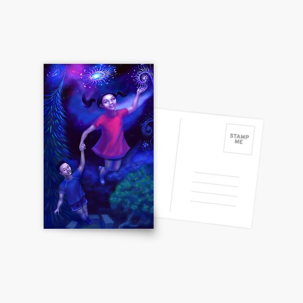 Reach for the Stars Postcard