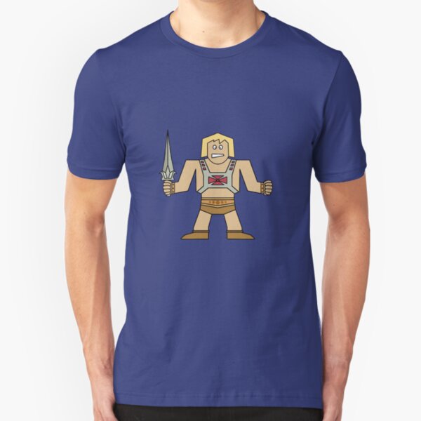 Flat He-Man Slim Fit T-Shirt