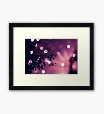 Silhouette Framed Print