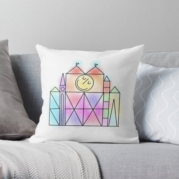 It’s a Small World Throw Pillow