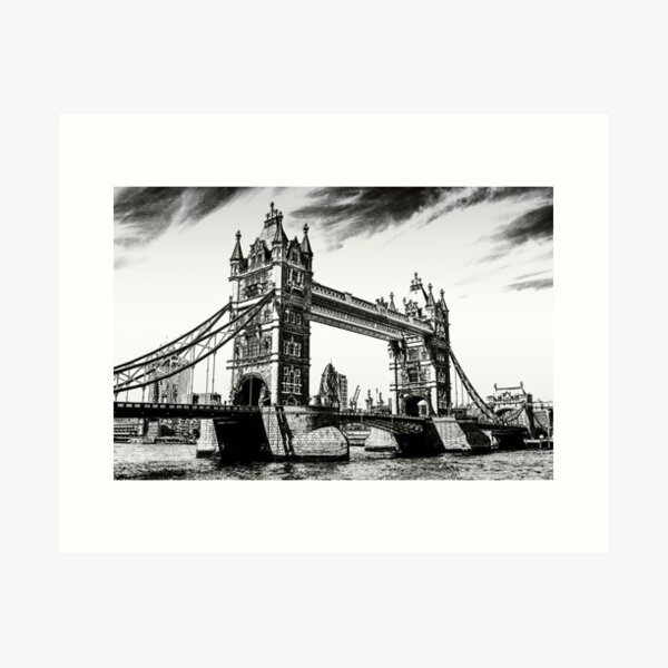 Item preview, Tower Bridge London Art designed and sold by Londonimages.